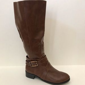 LifeStride Women's Riding Boots Brown 6.5 W *NEW*